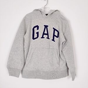 Gap Kid's Hoodie in Silver Gray Unisex Size Youth Medium 8 Years Old Gorpcore